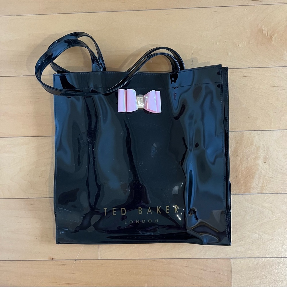 Ted Baker London Tote Bag knot Bow color black